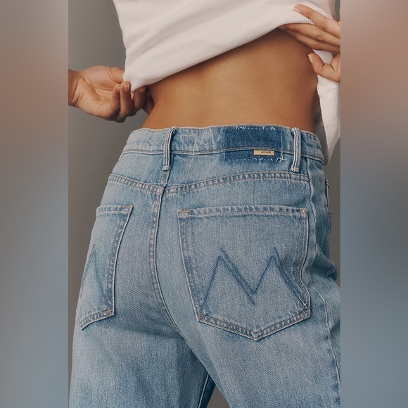 NWT MOTHER Ankle Cuff Fray in Last Bite. Size 29. - Picture 3 of 8